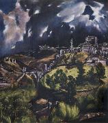 El Greco, View of Toledo